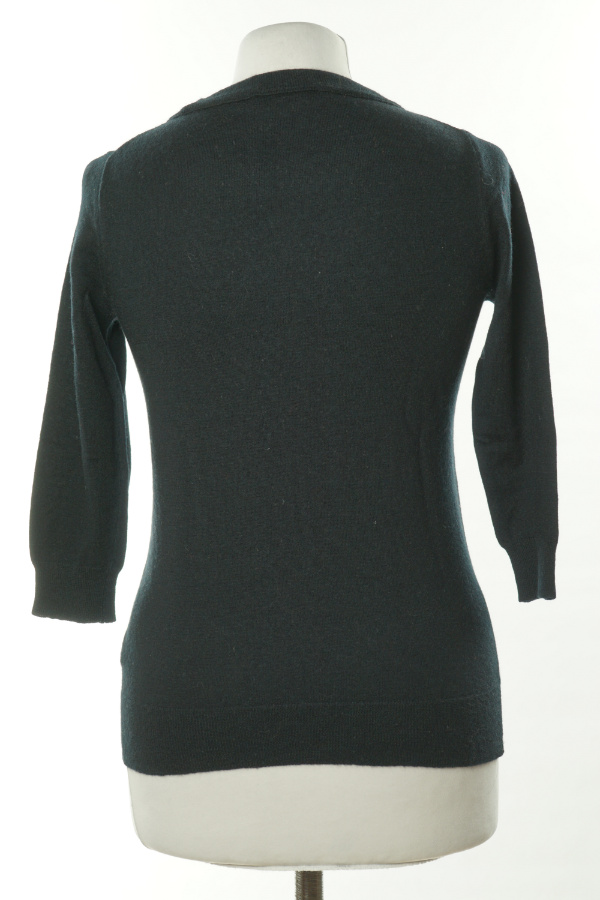 Sweter granatowy wełniany - J.CREW zdjęcie 2