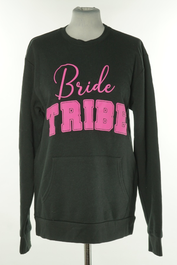 Bluza czarna NAPIS - NEXT zdjęcie 1