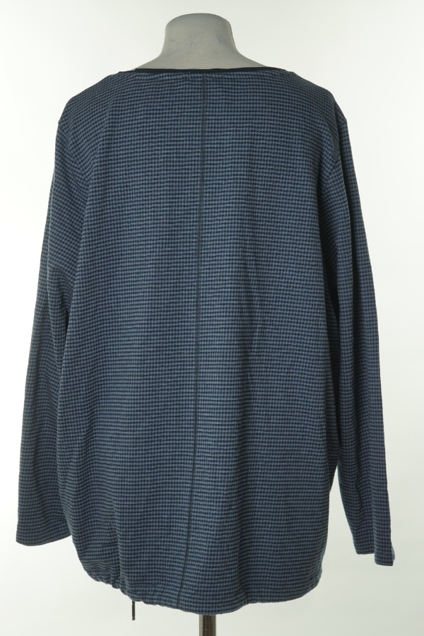 Bluzka niebieska w kratkę - CECIL zdjęcie 1