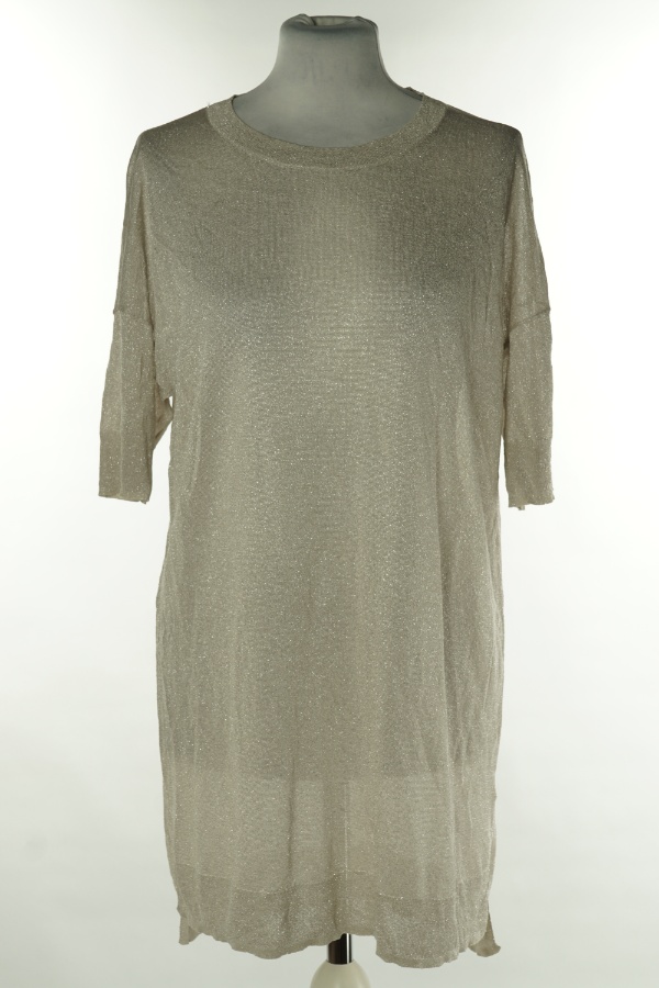 Bluzka beżowa połyskująca - AUTOGRAPH zdjęcie 1