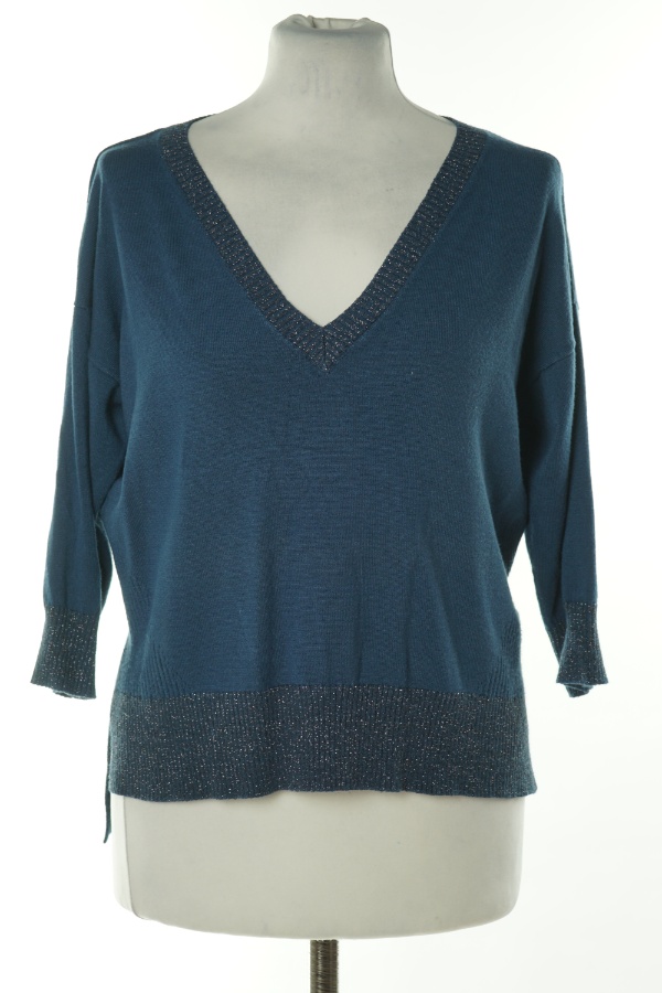 Sweter granatowy - CREAM zdjęcie 1