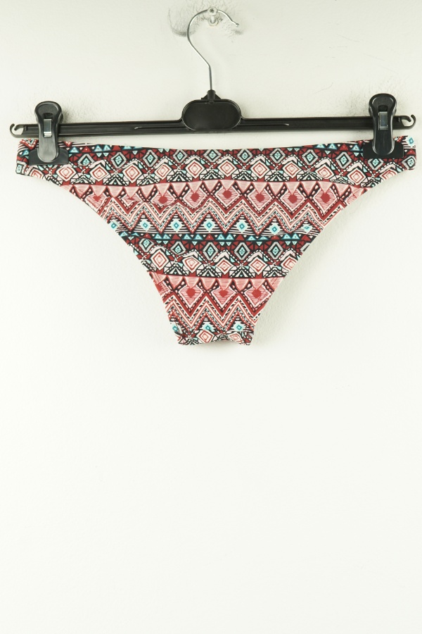Dół od bikini bordowe wzorzyste, PRIMARK - PRIMARK zdjęcie 2