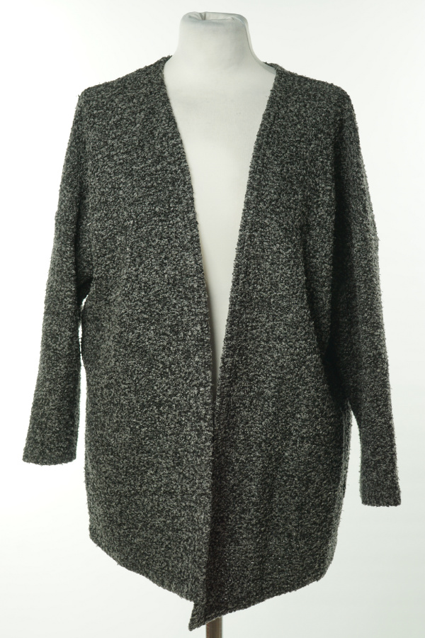 Narzutka czarno - szara sweterkowa - H&M zdjęcie 1