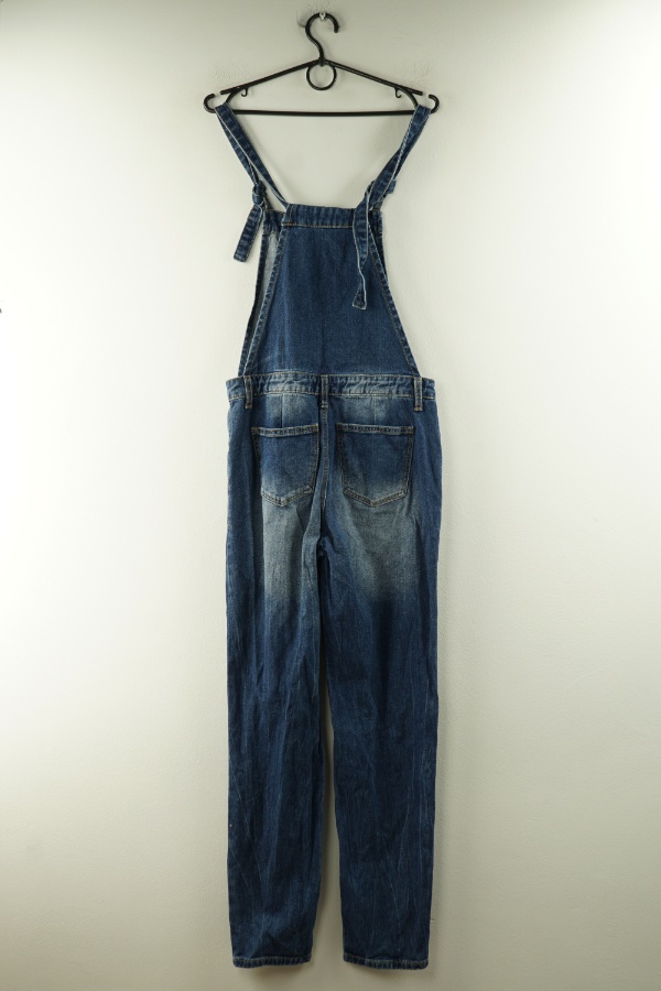 Ogrodniczki niebieskie jeansowe - FOREVER 21 zdjęcie 2