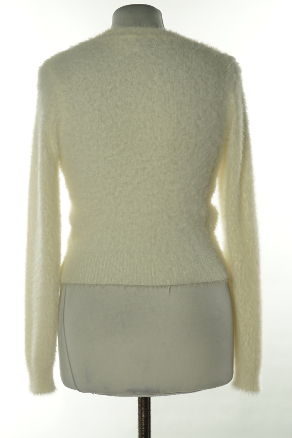 Sweter biały puszysty - DREAM zdjęcie 2