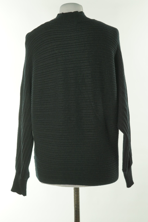 Sweter czarny prążkowany - NEW LOOK zdjęcie 2