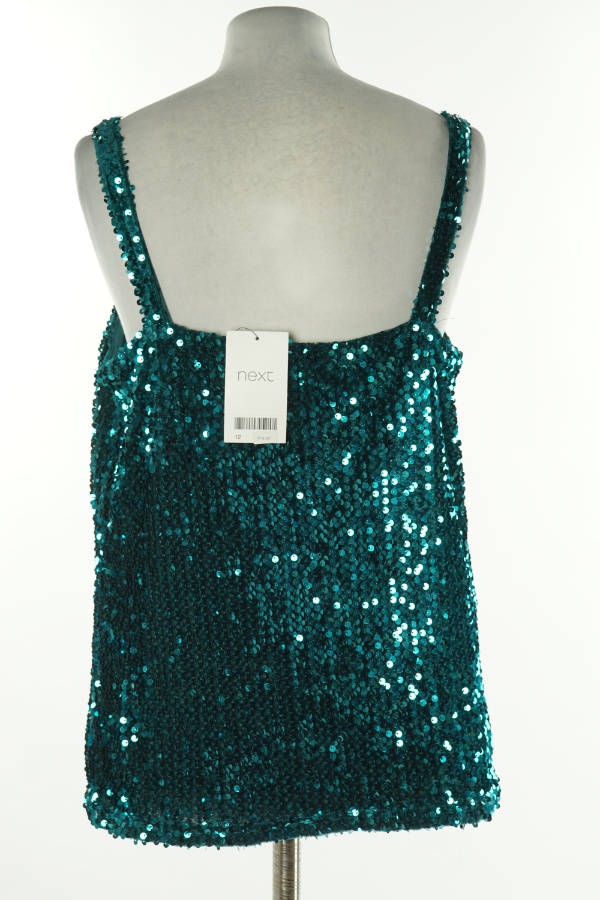 Bluzka zielona cekinowa, NEXT - NEXT zdjęcie 2