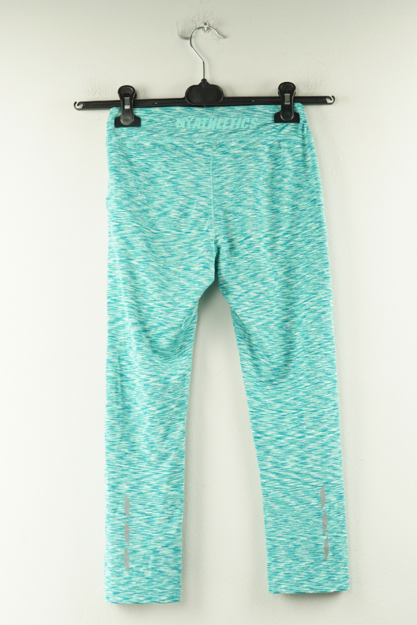 Legginsy sportowe niebieskie melanż 3/4 - NEW YORKER zdjęcie 2