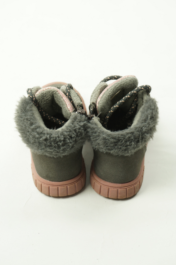 Buty szaro-różowe - NELLI BLU zdjęcie 3