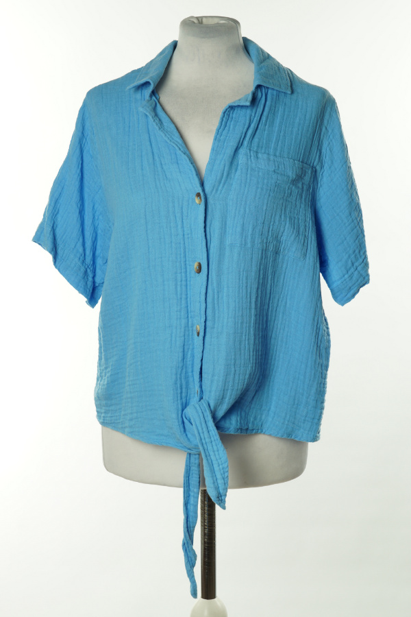 Koszula niebieska muślinowa - F&F zdjęcie 1
