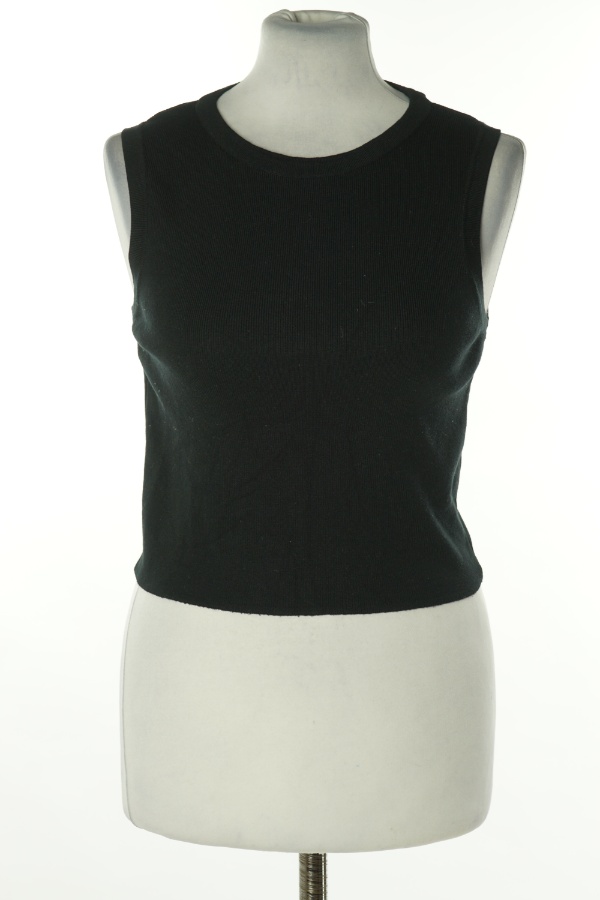 Top czarny sweterkowy, PRIMARK - PRIMARK zdjęcie 1