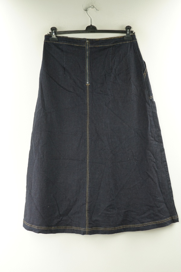 Spódnica granatowa jeansowa - CULTURE zdjęcie 2