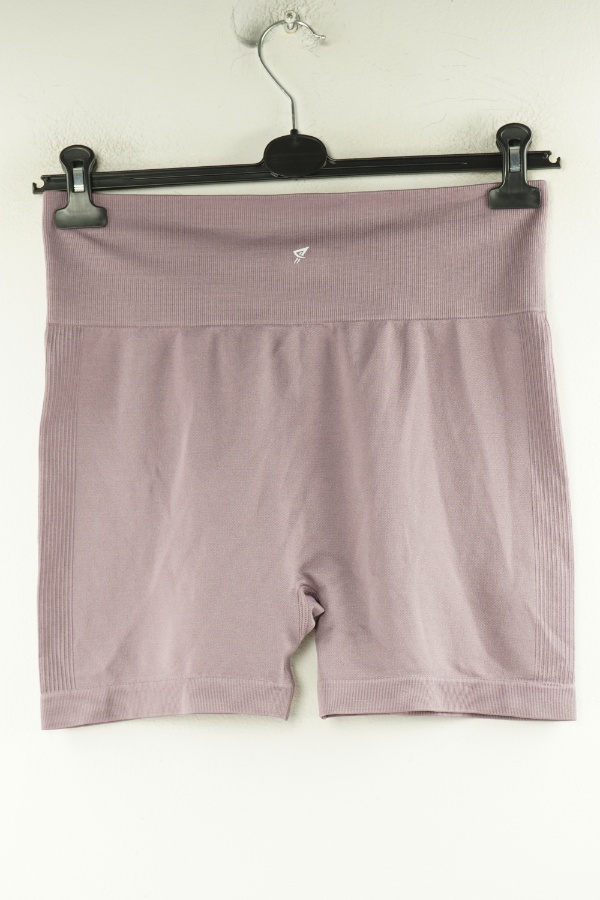 Krótkie legginsy wrzosowe - WORK OUT zdjęcie 2