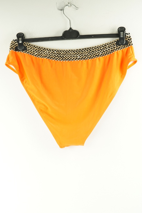 Dół od bikini pomarańczowy z cekinami - SHEIN zdjęcie 2