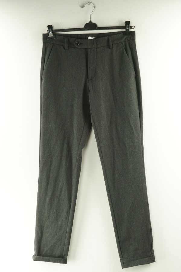 Spodnie materiałowe ciemnoszare - JACK&JONES zdjęcie 1
