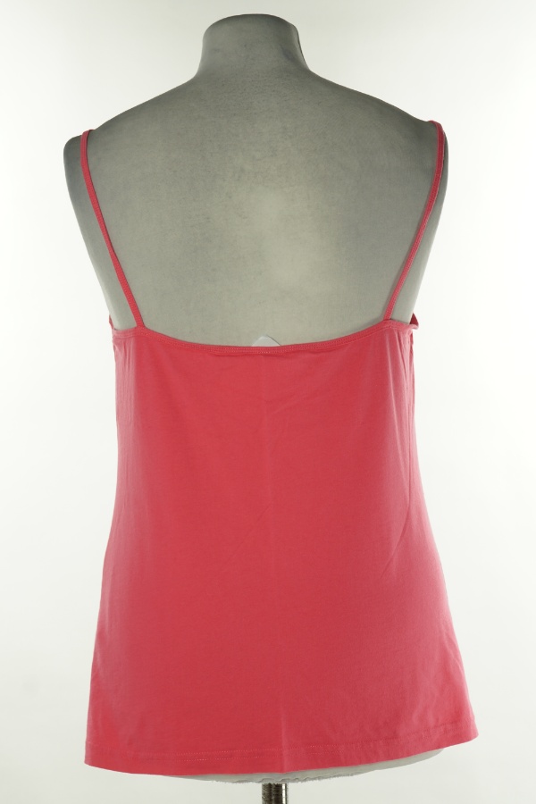 Koszulka różowa z koronką - GEORGE zdjęcie 2