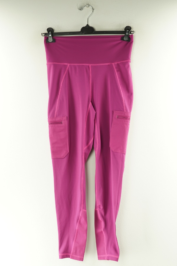 Legginsy fioletowe z kieszeniami - WRANGLER zdjęcie 1