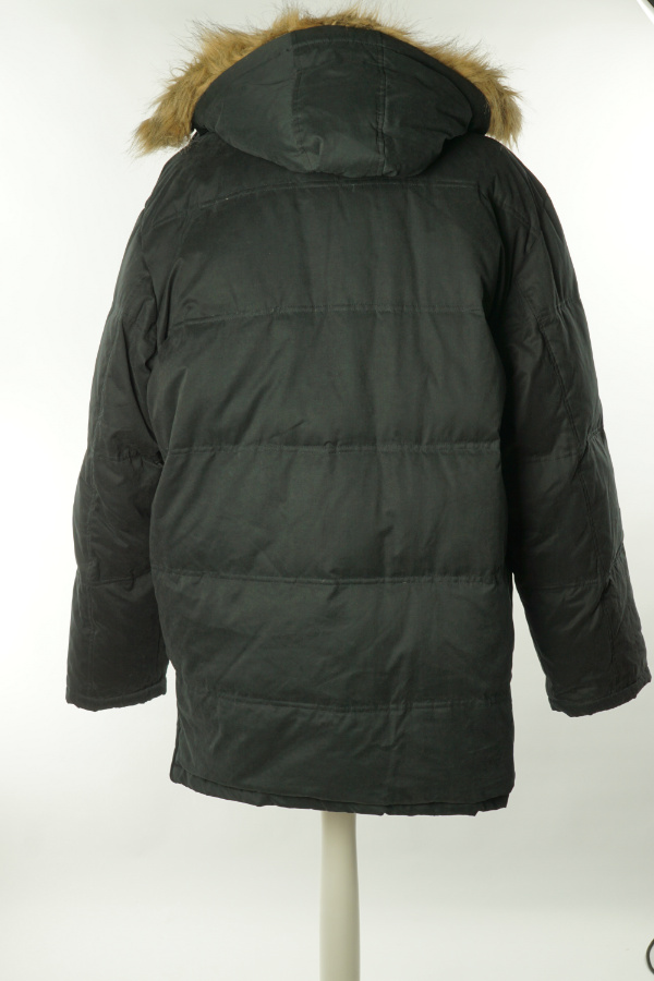 Kurtka czarna z puchem i pierzem - MCNEAL zdjęcie 2