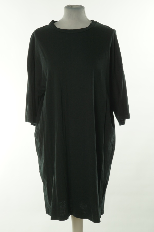 Sukienka czarna gładka basic - PRETTYLITTLETHING zdjęcie 1