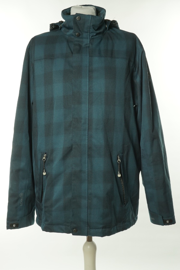 Kurtka granatowa w kratkę - KILLTEC zdjęcie 1