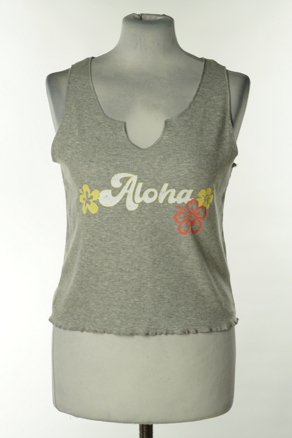 Koszulka szara Aloha - PRIMARK zdjęcie 1