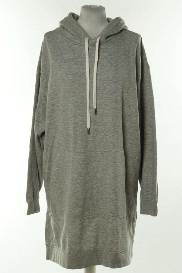 Sukienka bluzowa szara - H&M zdjęcie 1