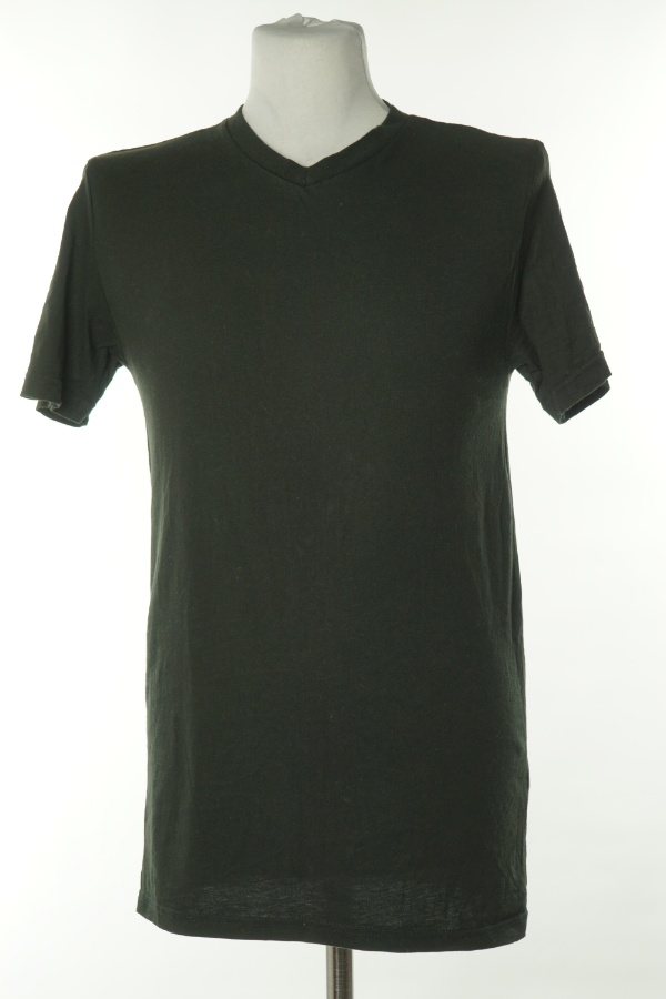 Koszulka czarna gładka - GEORGE zdjęcie 1