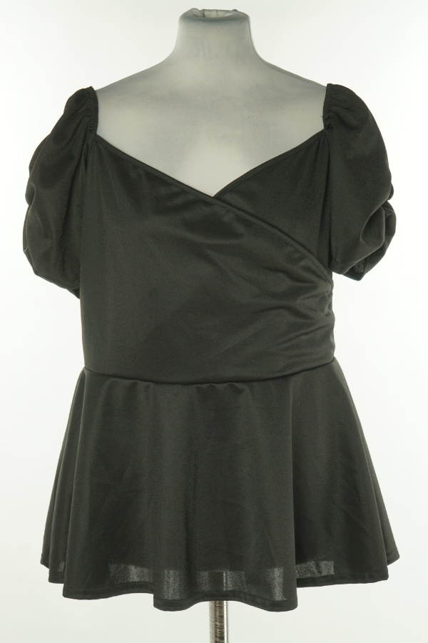 Bluzka czarna - BOOHOO zdjęcie 1