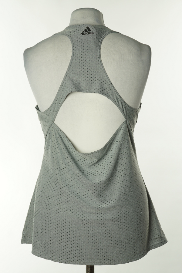 Koszulka szara sportowa - ADIDAS zdjęcie 2