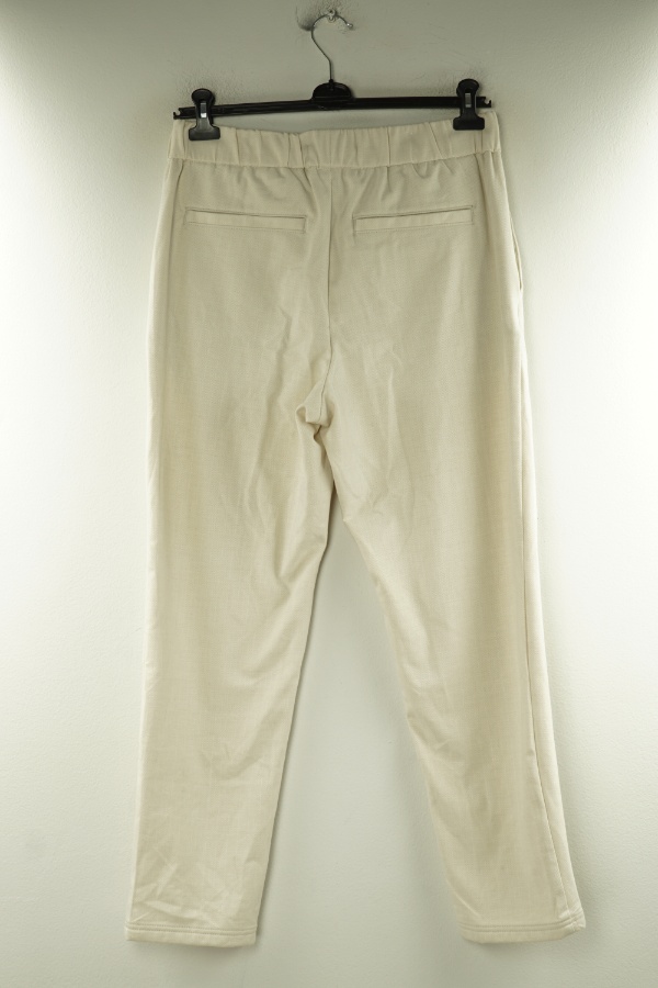 Spodnie beżowe dresowe - ZARA zdjęcie 2