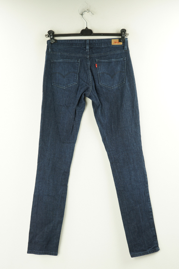 Spodnie granatowe jeansowe - LEVI'S zdjęcie 2