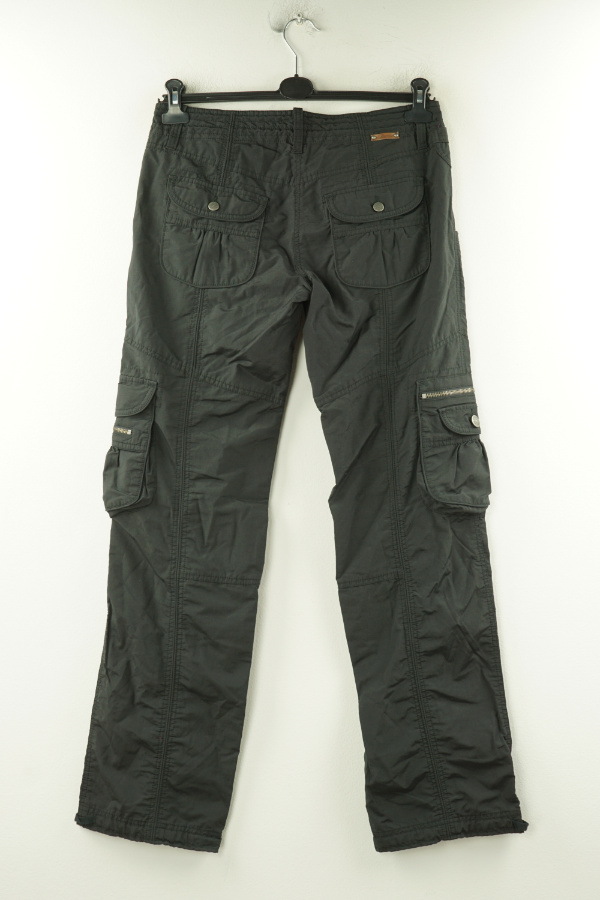 Spodnie czarne sportowe - TIMEZONE zdjęcie 2