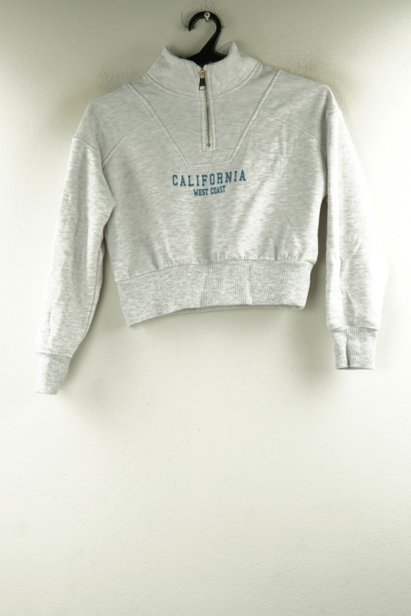 Bluza szara z niebieskim napisem - PRIMARK zdjęcie 1