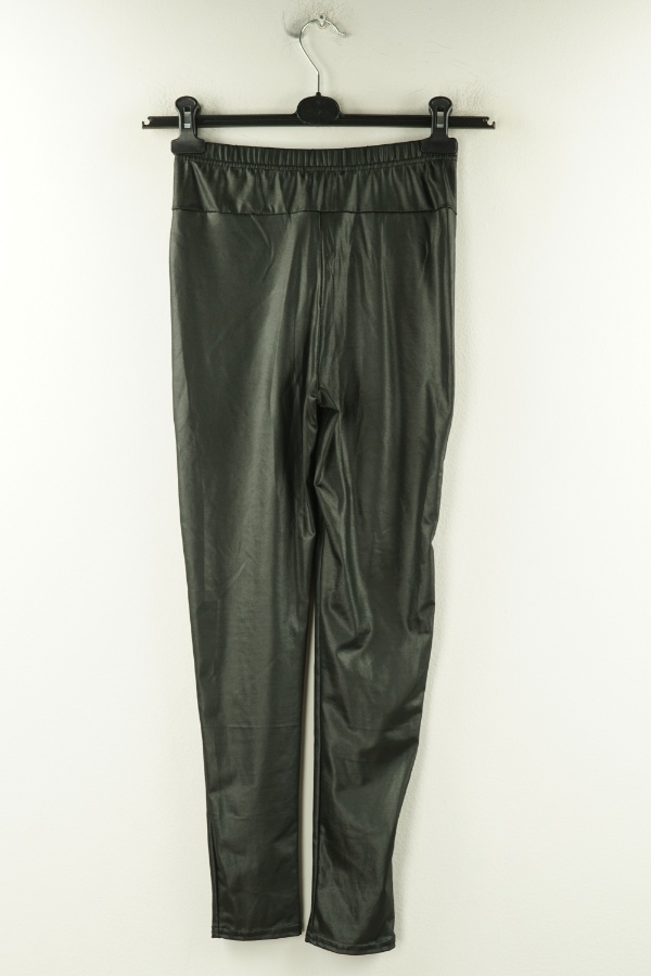 Legginsy połyskujące czarne - BOOHOO zdjęcie 2