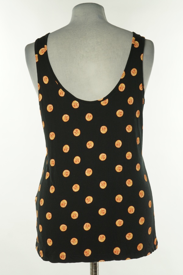 Koszulka czarna w pomarańcze - PRIMARK zdjęcie 2