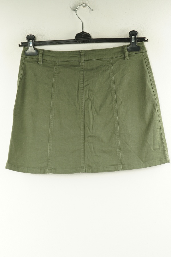 Spódnica oliwkowa na guziki - FOREVER 21 zdjęcie 2
