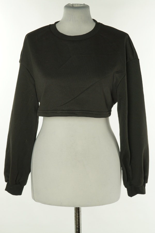 Bluza-top czarna - SHEIN zdjęcie 1