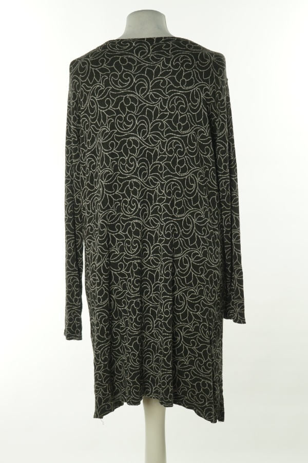 Sukienka czarna wzorzysta zapinana - MASAI zdjęcie 2