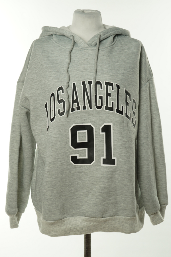 Bluza szara Los Angeles - SHEIN zdjęcie 1