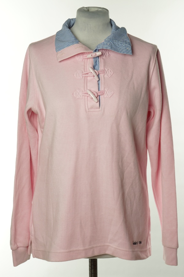 Bluza różowa z kołnierzykiem - JABLE ET MER zdjęcie 1