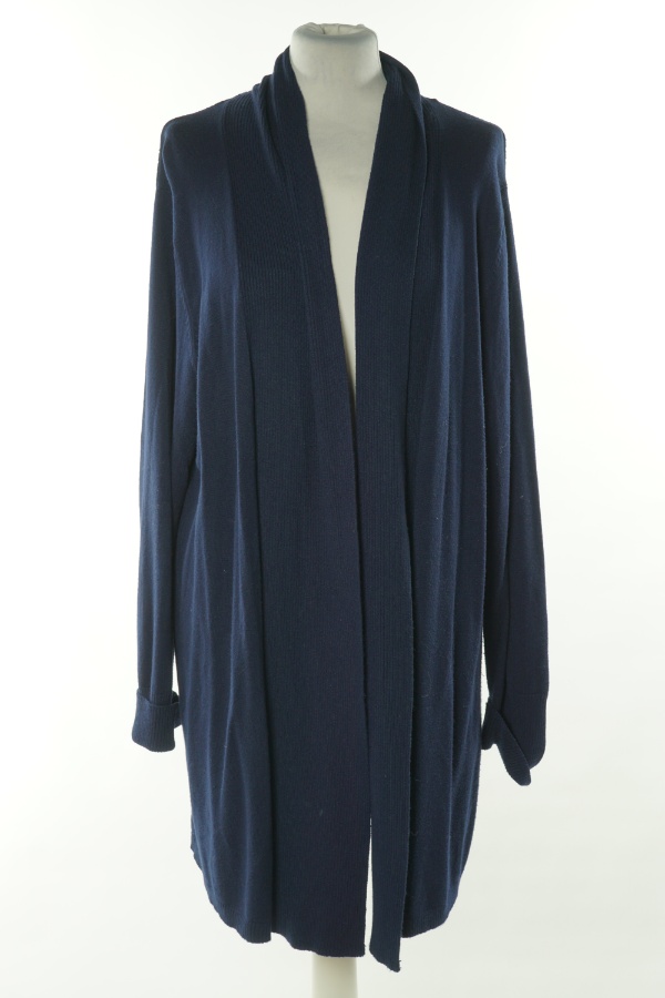 Narzutka sweterkowa granatowa - M&CO zdjęcie 1