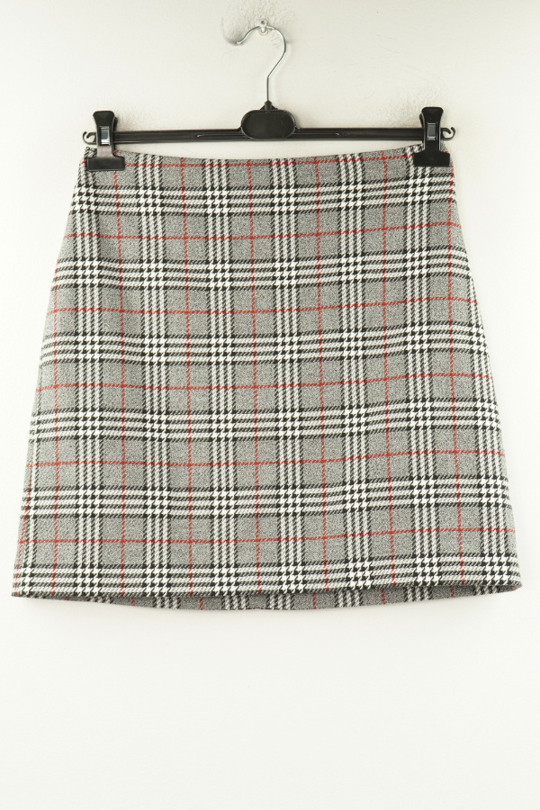 Spódnica szara w kratkę - M&S zdjęcie 1