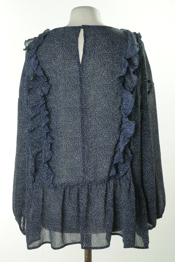 Bluzka granatowa w białe kropki H&M - H&M zdjęcie 2