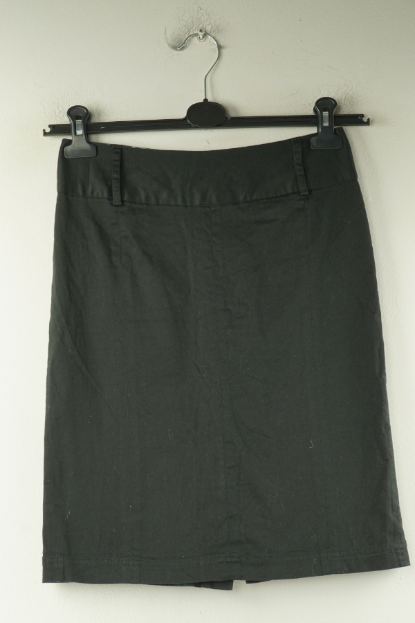 Spódnica czarna - CLOCKHOUSE zdjęcie 1