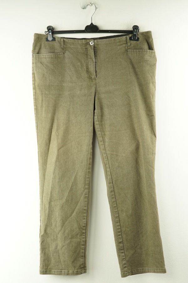 Spodnie jeansowe khaki - COSMA zdjęcie 1