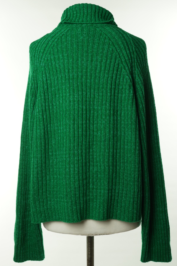 Golf zielony prążkowany - MISSGUIDED zdjęcie 2