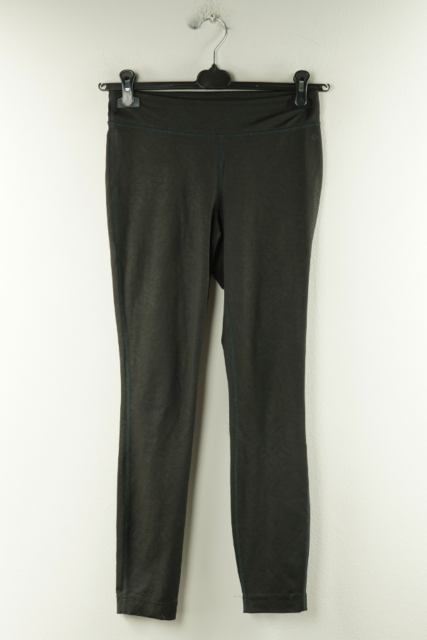 Legginsy czarne wzorek - TCHIBO zdjęcie 1
