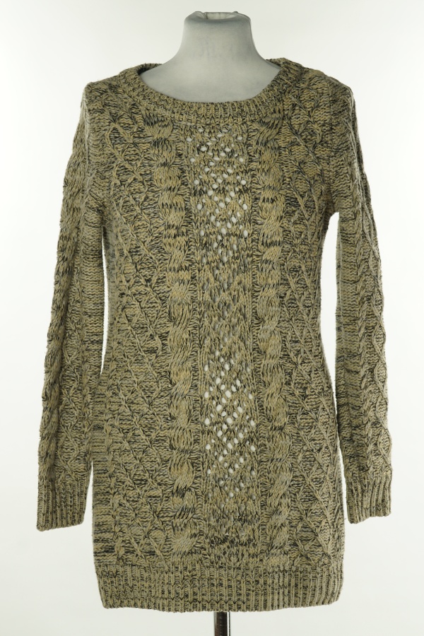 Sweter beżowo-szary - H&M zdjęcie 1