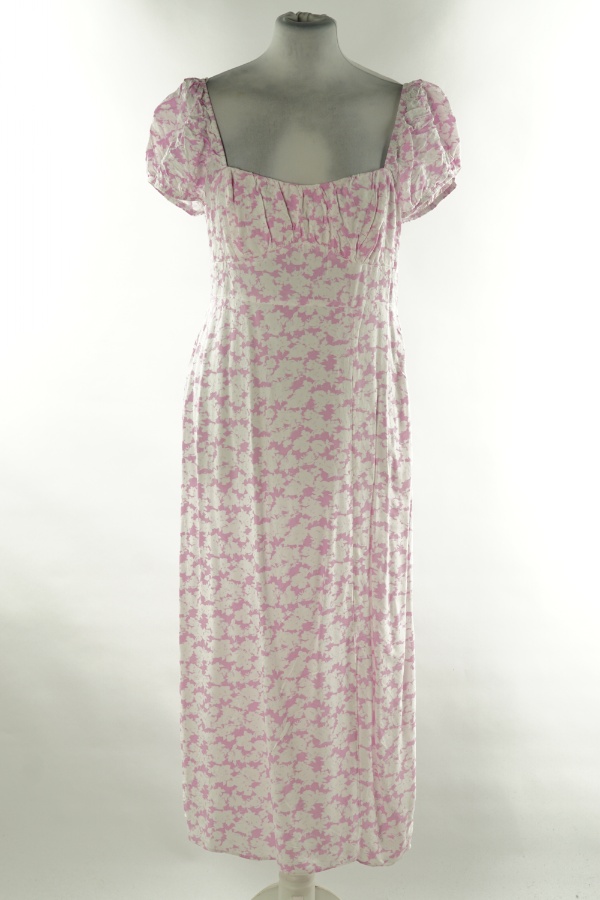 Sukienka biało-różowa w kwiatki, PRIMARK - PRIMARK zdjęcie 1