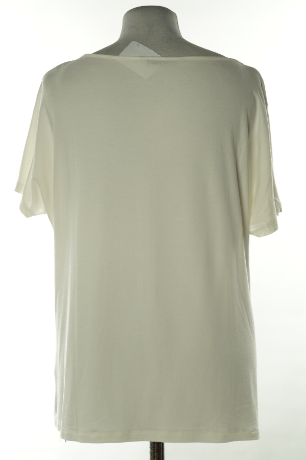 Bluzka śmietankowa z wycięciem - M&S zdjęcie 2